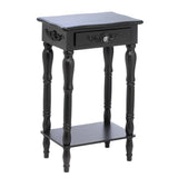 Colonial Carved Side Table - crazydecor