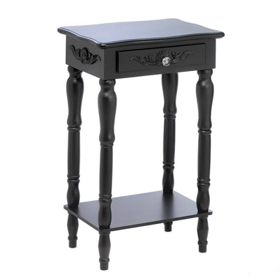 Colonial Carved Side Table - crazydecor