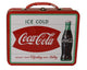 White Coca-Cola Tin Lunch Box - DreamyDecor