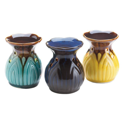 Flower Top Oil Warmer Trio - crazydecor