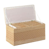 Woven Natural Nesting Storage Trunks - DreamyDecor