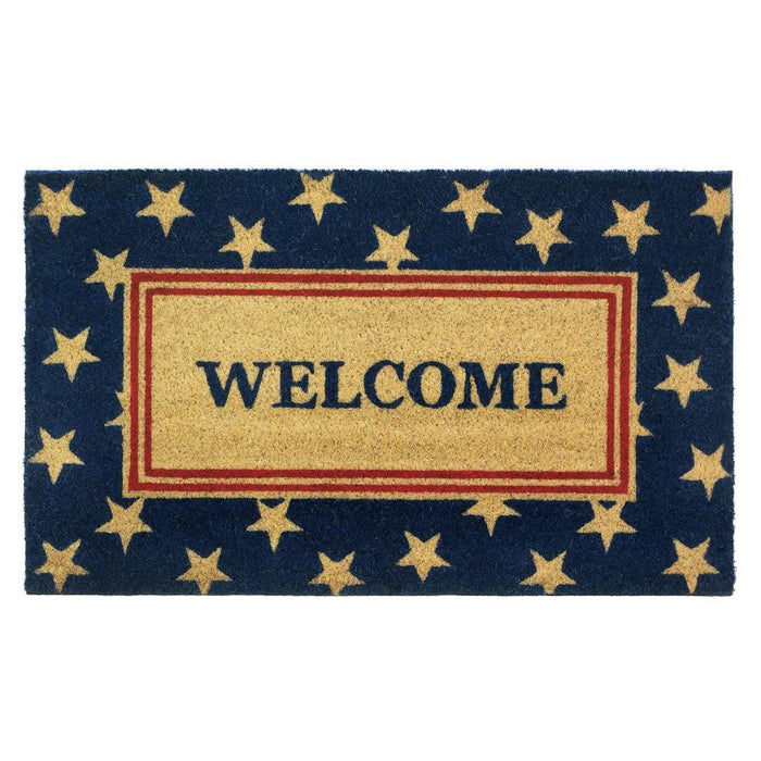 Patriotic Welcome Mat - crazydecor