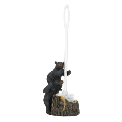 Bear Family Toilet Brush Holder - crazydecor