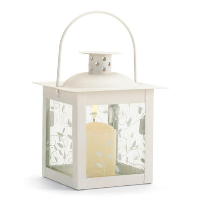 Small White Lantern - crazydecor