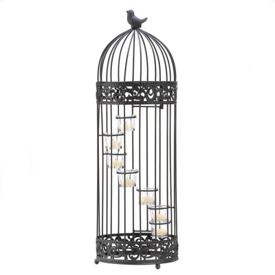 Birdcage Staircase Candle Stand - crazydecor