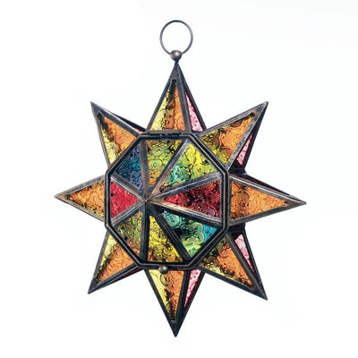 Multi Faceted Star Lantern - crazydecor