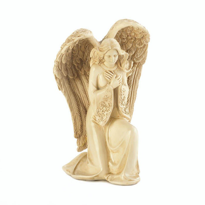 Kneeling Angel Figurine - crazydecor