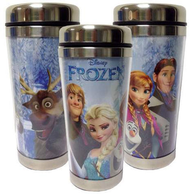 Disney Frozen Characters 16 Oz. Travel Mug - crazydecor