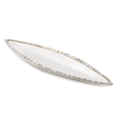 Mother Of Pearl Mosaic Oblong Dish - crazydecor