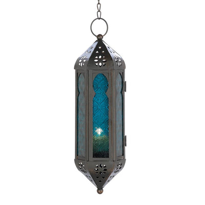 Ocean Blue Serenity Hanging Lamp - crazydecor