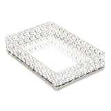 Shimmer Rectangular Jeweled Tray - crazydecor