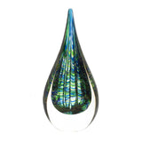 Peacock Art Glass Sculpture - crazydecor