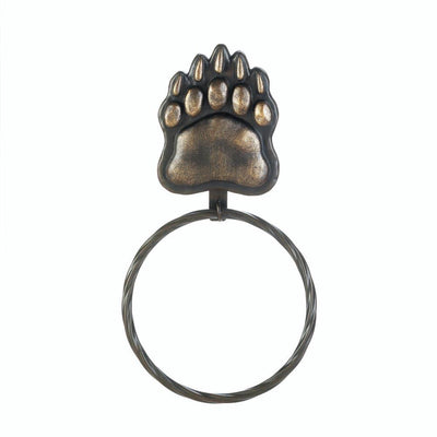 Iron Bear Paw Towel Ring - crazydecor