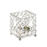 Crystal Square Candle Holder - crazydecor