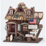 Wagon Wheel Restaurant Bird House - DreamyDecor