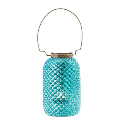 Blue Diamond Candle Lantern - crazydecor