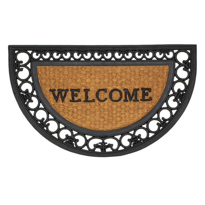 Regal Half Moon Framed Entry Mat - crazydecor