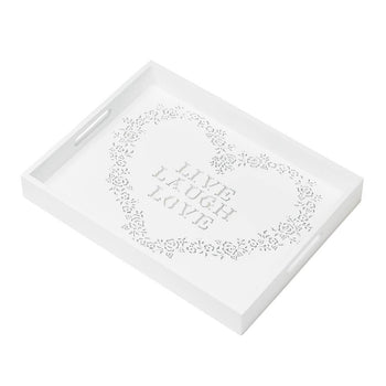 Live Laugh Love Tray - crazydecor