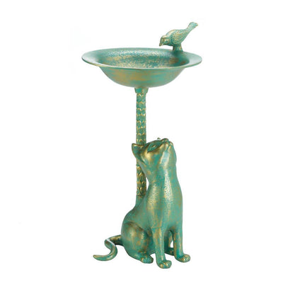 Cat Bird Bath - crazydecor