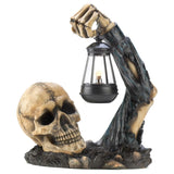 Sinister Skull With Lantern - crazydecor