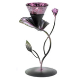 Lilac Lily Pad Tealight Holder - crazydecor