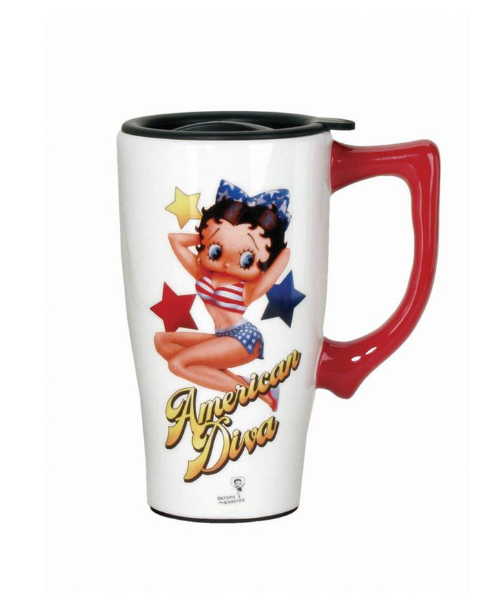 American Diva Betty Travel Mug - crazydecor