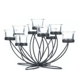 Iron Bloom Candle Centerpiece - crazydecor