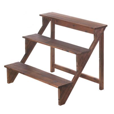 Wooden Steps Plant Stand - DreamyDecor