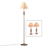 Contemporary Copper Lamps Trio - crazydecor