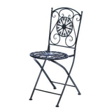 Fleur-De-Lis Patio Chair - crazydecor