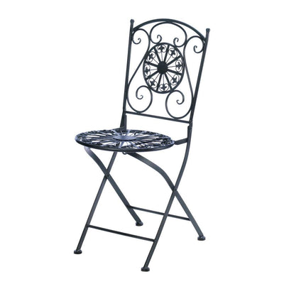 Fleur-De-Lis Patio Chair - crazydecor