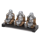 No Evil Buddha Candle Stand - crazydecor