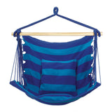 Blue Stripe Hammock Chair - crazydecor