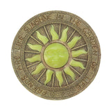 Bursting Sun Glowing Stepping Stone - crazydecor