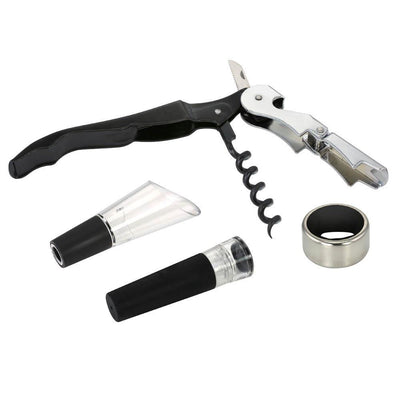 4 Piece Wine Tool Set - crazydecor