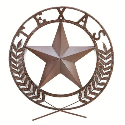 Texas Star Wall Plaque - crazydecor