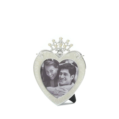 Crown Heart Picture Frame 3 X 3 - crazydecor