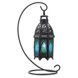 Sapphire Nights Hanging Lantern - crazydecor