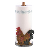 Country Rooster Paper Towel Holder - crazydecor