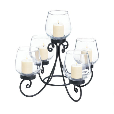 Enlightened Candle Centerpiece - crazydecor