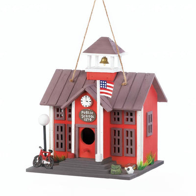 Schoolhouse Birdhouse - crazydecor