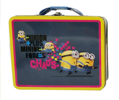 Despicable Me Minion Chaos Tin Lunch Box - crazydecor