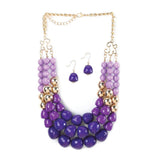 Radiant Orchid Jewelry Set - crazydecor