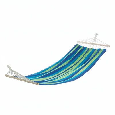 Bahama Blue Stripe Single Hammock - crazydecor