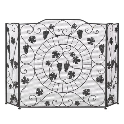 Vineyard Estate Fireplace Screen - crazydecor