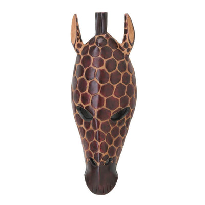 Giraffe Wall Mask Decor - crazydecor