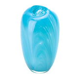 Turquoise Modern Glass Vase - crazydecor