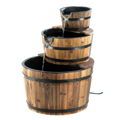 Apple Barrel Fountain - crazydecor