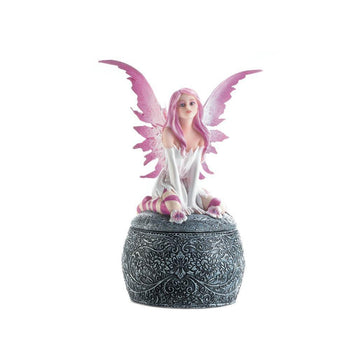 Pink Winged Fairy Box - crazydecor