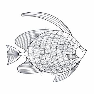 Intricate Fish Wall Decor - crazydecor